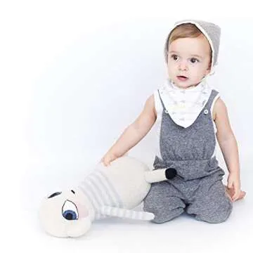 Baby Bandana Bibs for Girls: Stylish & Durable - 8 Pack