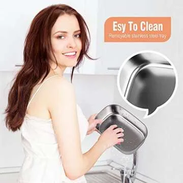 Electric Lunch Box Heater with 3 Power Options for Every Need