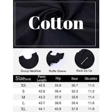 Omoone Women's Flared Denim Jumpsuit Ruffle Sleeve Backless Jeans Jumper Long Rompers