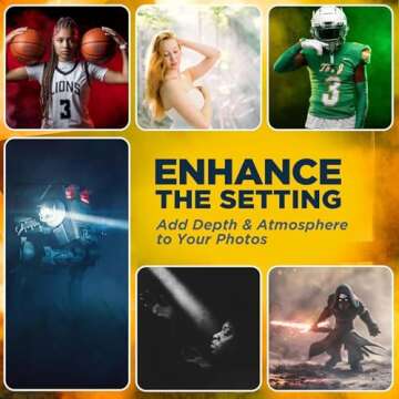 3 Pack - Haze/Fog Atmosphere Aerosol Spray for Photographers & Filmmakers - Photography Smoke and Light Ray Effects for Indoor and Outdoor Use - Spray Made in The USA - Safe Fog Machine Alternative