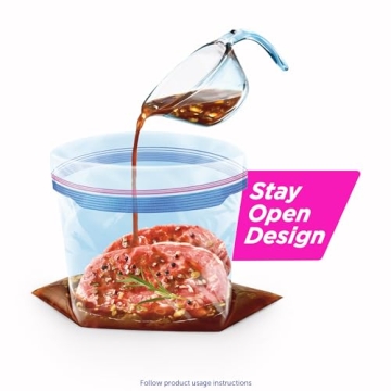 Essential Ziploc Gallon Food Storage Freezer Bags for Every Kitchen