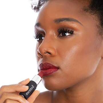 Velvet Red Matte Lipstick, Red Rover, Vegan, Paraben-Free, Cruelty-Free - Mented Cosmetics