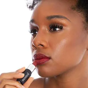 Velvet Red Matte Lipstick, Red Rover, Vegan, Paraben-Free, Cruelty-Free - Mented Cosmetics