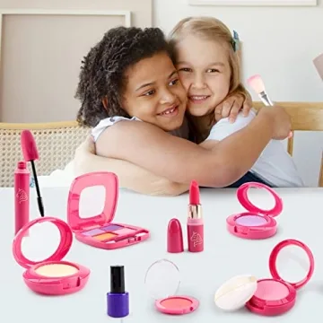 Kids Makeup Kit for Girls BTEC Pretend Makeup 20 Pack