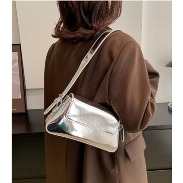 Trendy Fashion Silver Purse for Stylish Outings in 2024