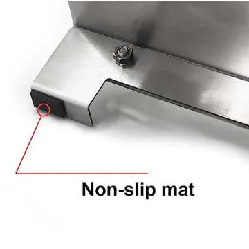 Meat slicer, GrillFancy stainless steel heavy manual frozen meat slicer, beef and lamb roll food slicer, suitable for home cooking, Cheese slicing, BBQ slicing, easy to use