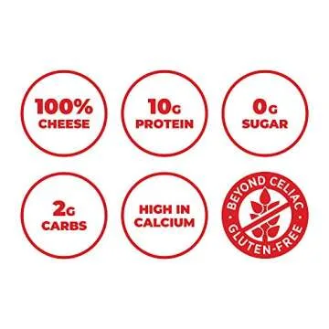 Moon Cheese Bites Bundle, Cheddar Believe It, Oh My Gouda & Get Pepper Jacked, 2-Ounce, 6-Pack, Lunch or After-School Snack