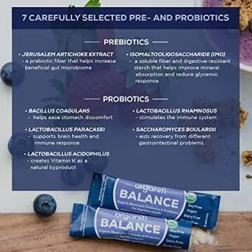 Organifi Balance Probiotic Supplement for Optimal Gut Health