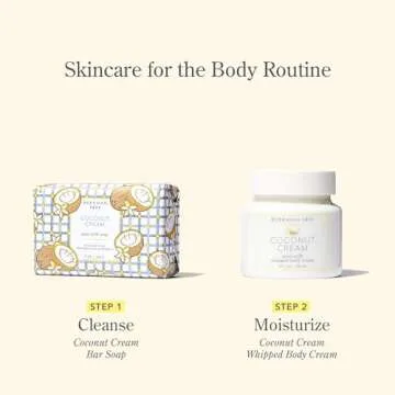 Beekman 1802 Coconut Cream Whipped Body Cream - Scented - 8 oz - Moisturizes, Soothes & Softens - With Coconut Oil & Mango Seed Butter - Microbiome Friendly - No Irritation - Good for Sensitive Skin