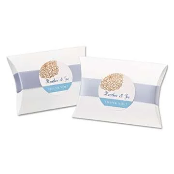 Avery Printable Round Labels with Sure Feed Technology, Glossy White Labels, 2" Diameter, Permanent Adhesive, Laser/Inkjet, 120 Glossy Labels Total (22807)