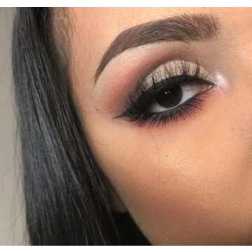 Luxurious Siberian Mink 3D False Eyelash LASGOOS Design Natural Look Messy Cross Daily Light Weight ...