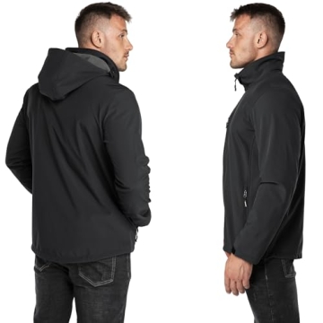 Men's Water Resistant Softshell Jacket for Hiking