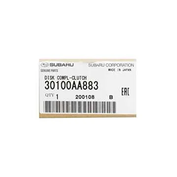 Subaru Clutch Friction Disc Impreza WRX TURBO 30100AA883