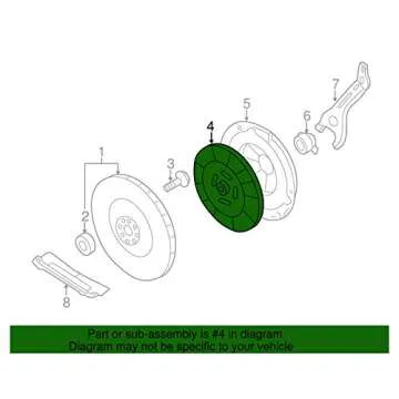 Subaru Clutch Friction Disc Impreza WRX TURBO 30100AA883