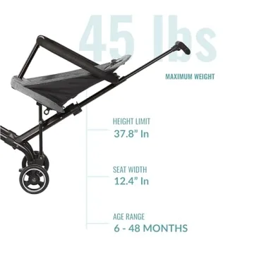 Dream On Me Lightweight Coast Rider Stroller for Kids