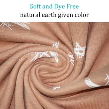 YANWANG 100% Organic Cotton Baby Boys Girls Pajamas Set Long Sleeve Sleepwear(4-5T,Pattern 6(High Belly))