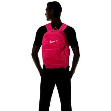NIKE Brasilia Mesh Backpack 9.0 in Rush Pink – Versatile Design