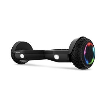 Jetson Spin All Terrain Hoverboard with LED Lights, Self-Balancing Hoverboard with Active Balance Te...