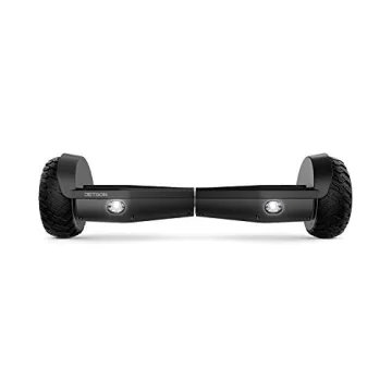 Jetson Spin All Terrain Hoverboard with LED Lights, Self-Balancing Hoverboard with Active Balance Technology, Range of Up to 7 Miles, Ages 13+, Black, JAERO-BLK