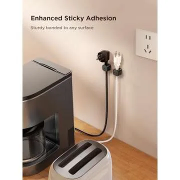 12 Pack Magnetic Cable Management Clips for Tidier Spaces