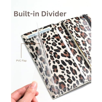 Zreal Checkbook Cover - Stylish Vegan Leather with RFID Blocking