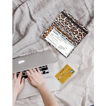 Zreal Checkbook Cover - Stylish Vegan Leather with RFID Blocking