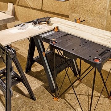 Worx Sidekick Portable Work Table for DIY and Professionals
