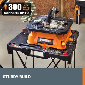 Worx Sidekick Portable Work Table for DIY and Professionals