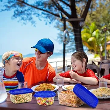 54-Piece Food Storage Set - Durable, Stain Resistant & Safe