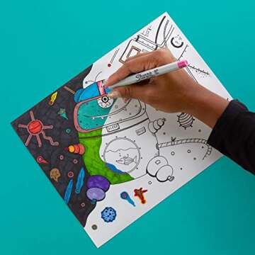 Sharpie Permanent Markers, Ultra Fine Point, Assorted Colors, 24-Count