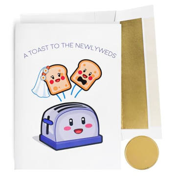 GIFTING GIGGLES Funny Wedding Card for Couples - Perfect Humor for Celebrating Love!