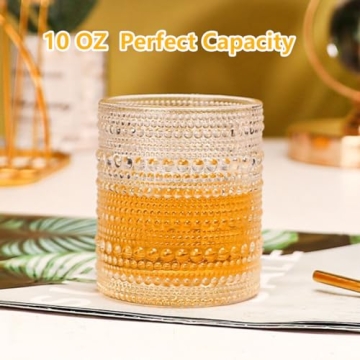 Vintage Hobnail Cocktail Glasses Set of 6