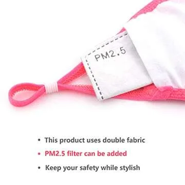 SAILA Fashion Reusable Rhinestone Mask for Ladies