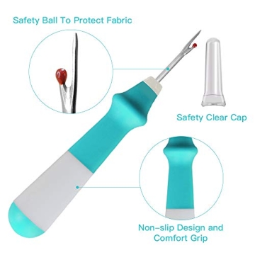 Lhedon Seam Ripper Set - Ergonomic & Colorful Sewing Tools