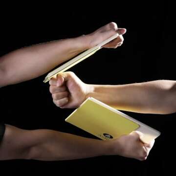 Aship Upgrade Rebreakable Training Board with Handles Martial Arts Target Board Strong Practice Board Easy to Assemble Karate Breaking Board for Adults and Kids, Yellow