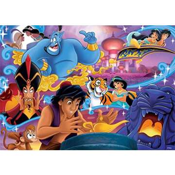 Jumbo Aladdin Jigsaw Puzzle - 1000 Classic Pieces