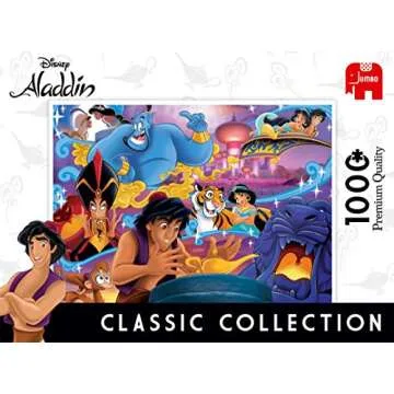 Jumbo Aladdin Jigsaw Puzzle - 1000 Classic Pieces