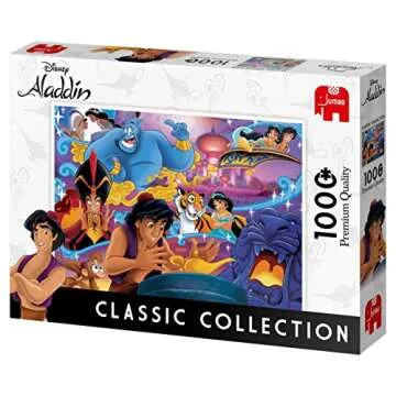 Jumbo Aladdin Jigsaw Puzzle - 1000 Classic Pieces
