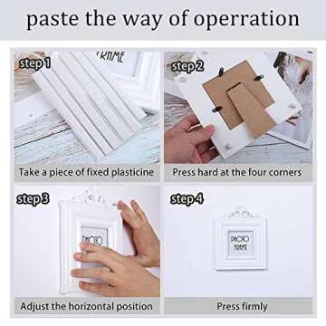 Aneco Reusable Mounting Putty for Safe Home Display