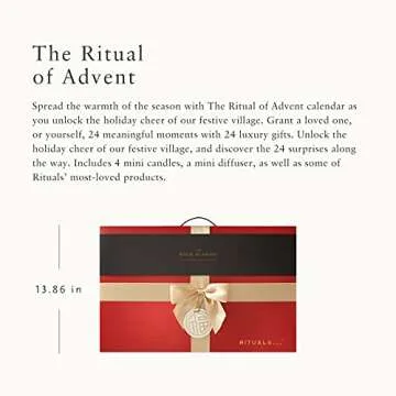 RITUALS Advent Calendar 2021 Luxury Gift Set for Christmas