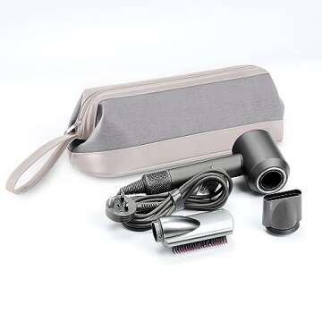 Stylish WINZEDGE Airwrap Travel Case for Dyson and Shark