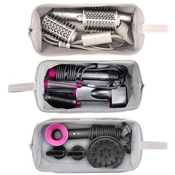 Stylish WINZEDGE Airwrap Travel Case for Dyson and Shark