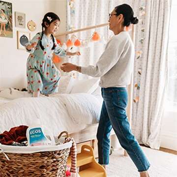 ECOS® Hypoallergenic Laundry Detergent, Free & Clear, 100 loads, 100oz, Bottle by Earth Friendly Pr...