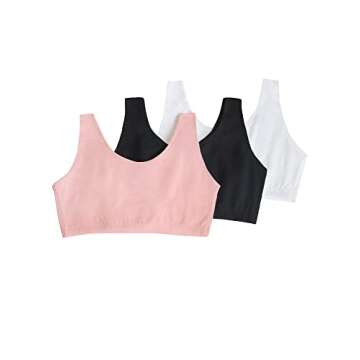 Fruit of the Loom Womens Built Up Tank Style Sports Bra