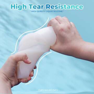 LET'S RESIN Silicone Mold Making Kit Liquid Silicone Rubber 140oz Translucent Clear Mold Making Silicone-Mixing Ratio 1:1-Molding Silicone for Resin Molds,Silicone Molds Maker DIY Manual Making