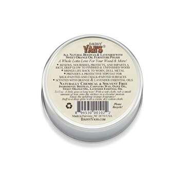 Daddy Van's All Natural Lavender & Sweet Orange Oil Beeswax Furniture Polish