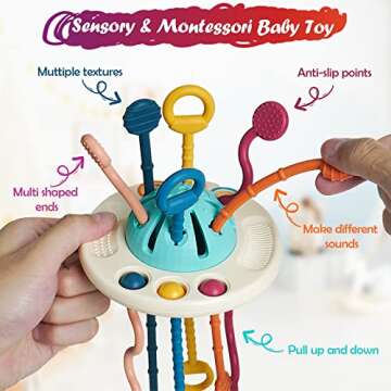 Baby Toys for 6 to 12 Months | Sensory Teething Toy