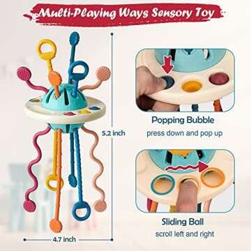Baby Toys for 6 to 12 Months | Sensory Teething Toy