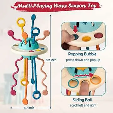 Baby Toys for 6 to 12 Months | Sensory Teething Toy