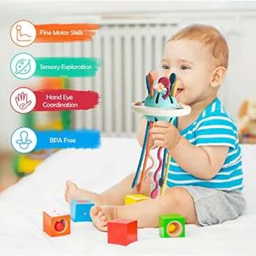 Baby Toys for 6 to 12 Months | Sensory Teething Toy
